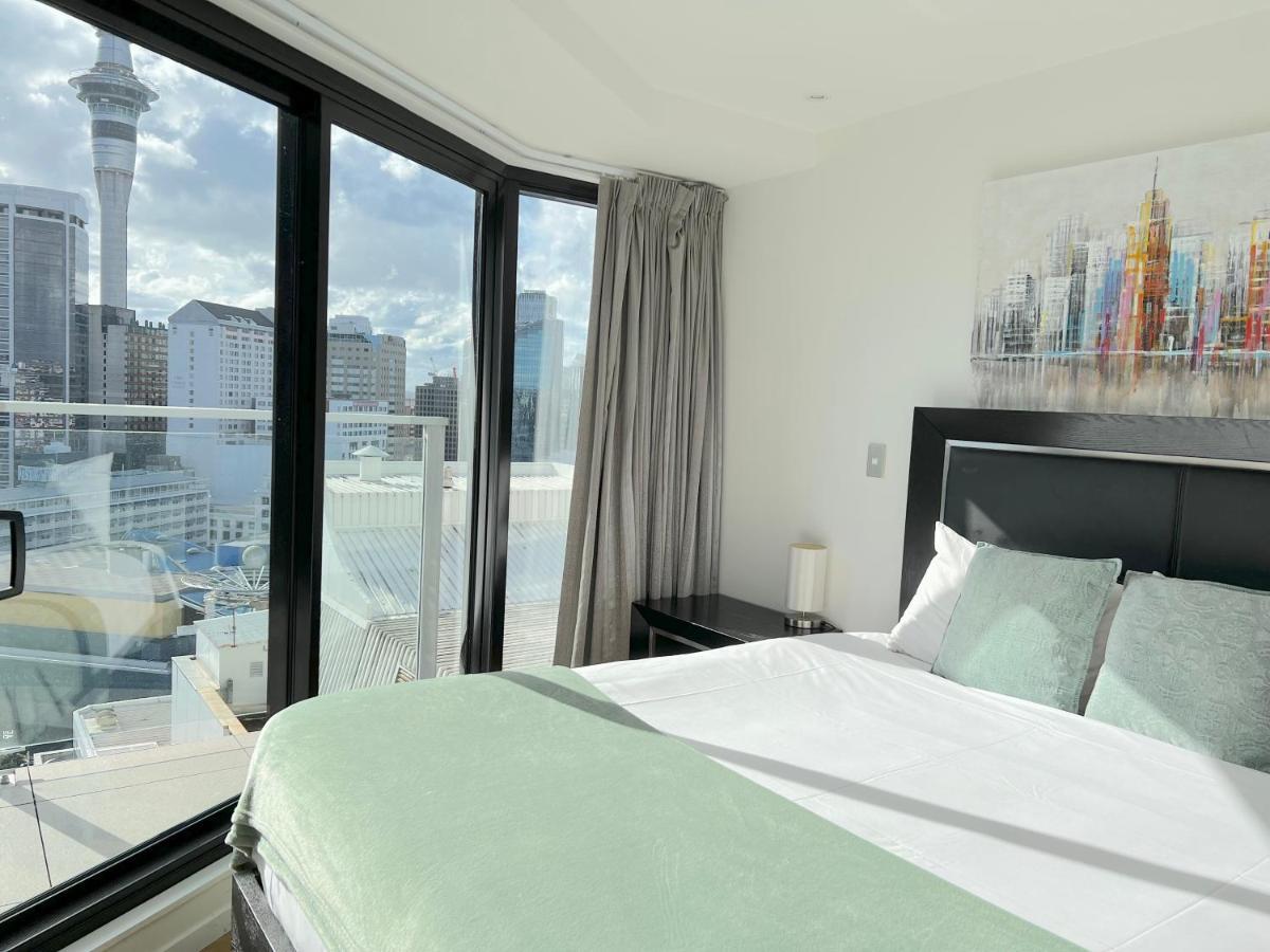 Skytower View 2 Bedroom Apartment Auckland Exterior photo