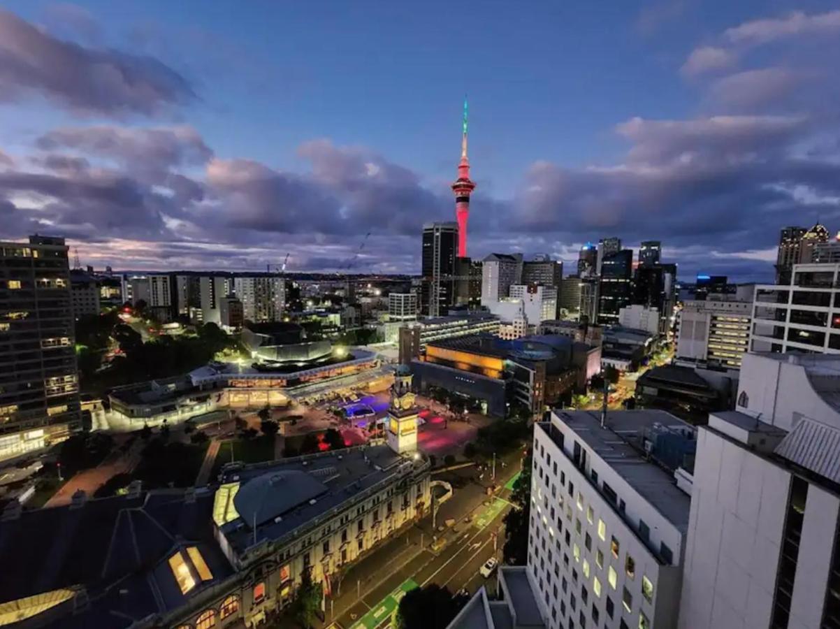 Skytower View 2 Bedroom Apartment Auckland Exterior photo