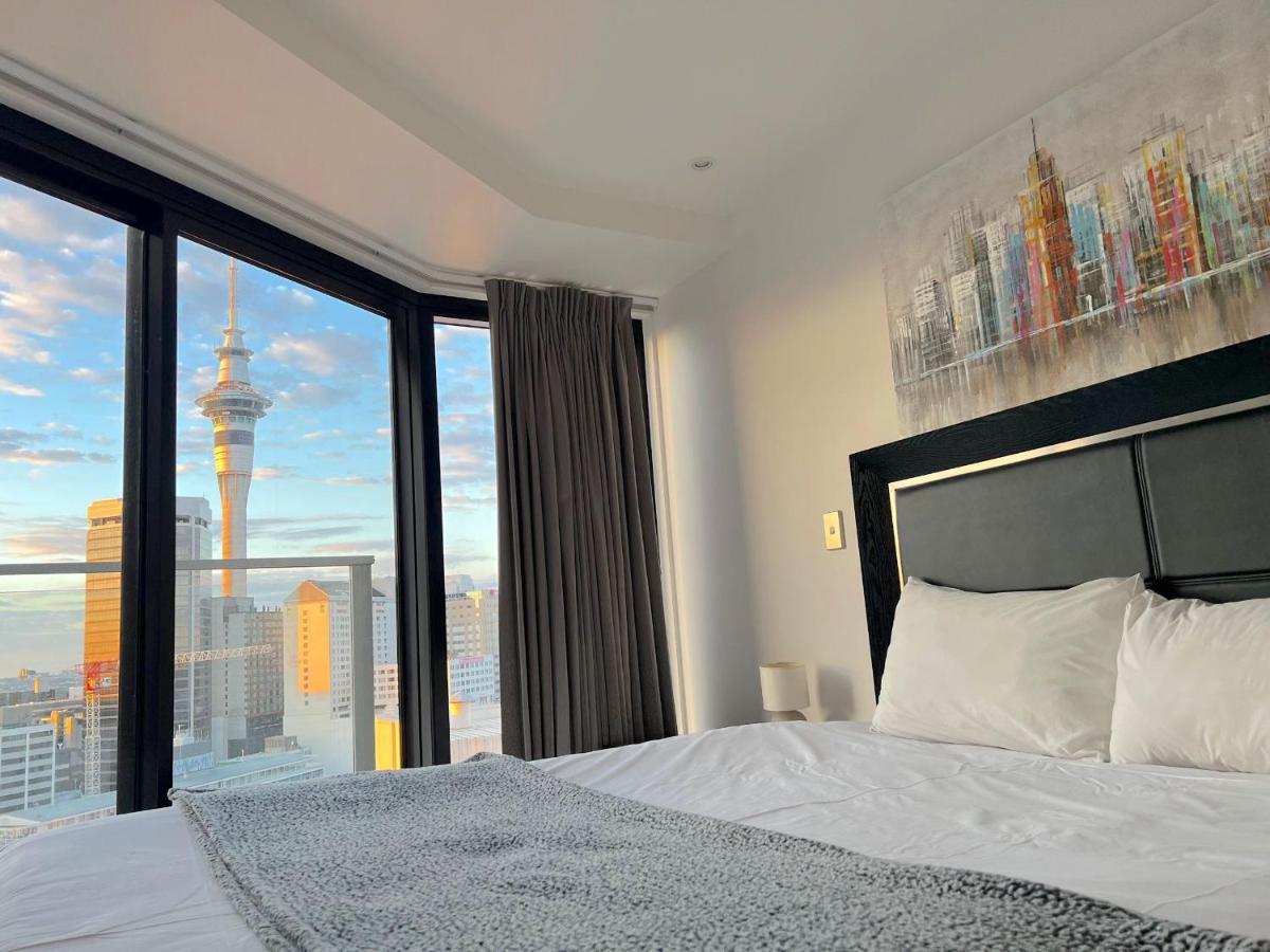 Skytower View 2 Bedroom Apartment Auckland Exterior photo